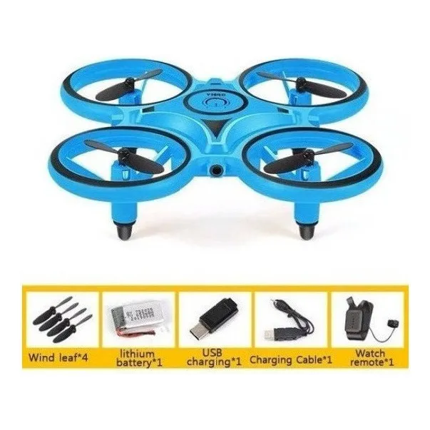 Dron Cuadricóptero Acrobático Stunt Con Control De Gestos