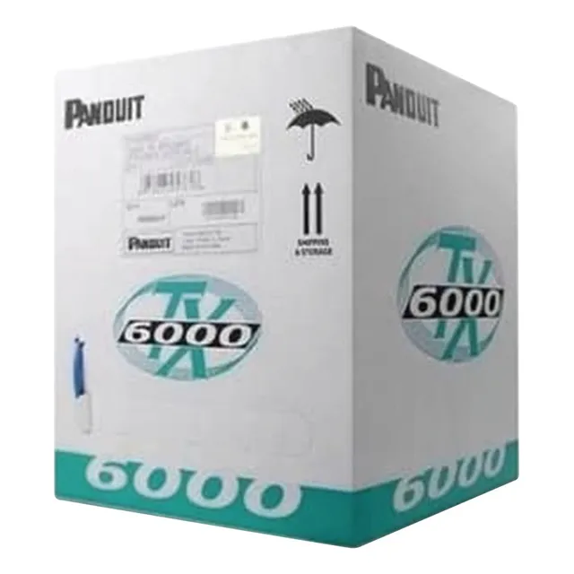 Panduit Bobina De Cable Utp 305 M Cobre Cat6 23 Awg 4 Pares Blanco