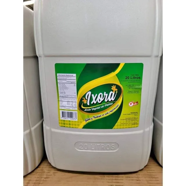 Aceite De Palma Ixora Cuñete De 20lts Bidon Cuñete