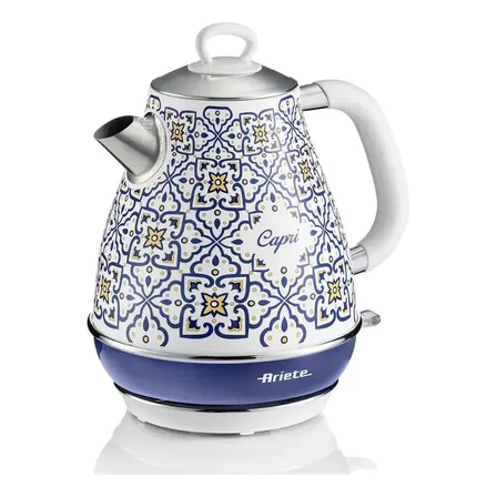 Chaleira Elétrica Ariete 2869 Capri 1,7 L Base 360° Estampa Colorida 127v