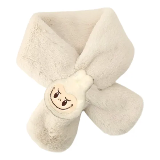 Bufanda Para Niños Labubu Otoño Invierno