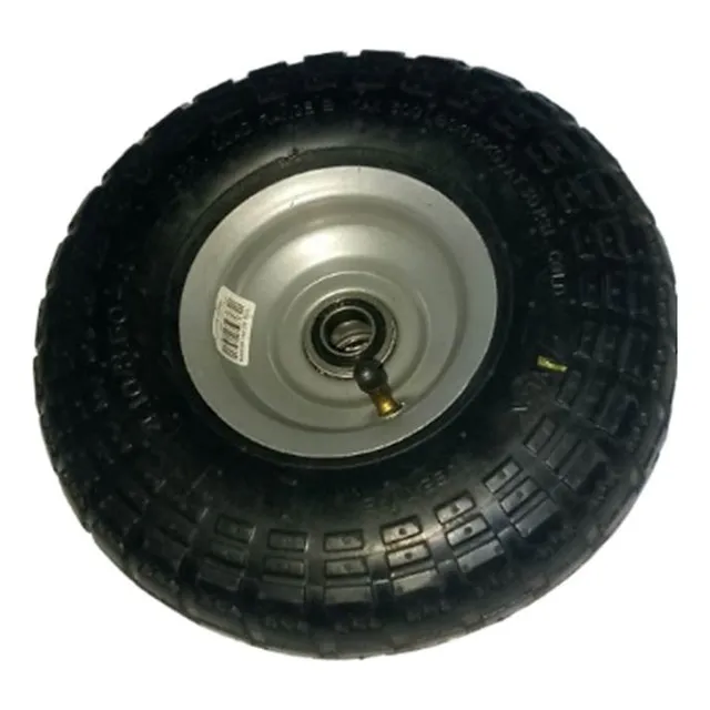 Rueda Caucho ´para Carretilla Carrucha Macizo 10puLG Oferta
