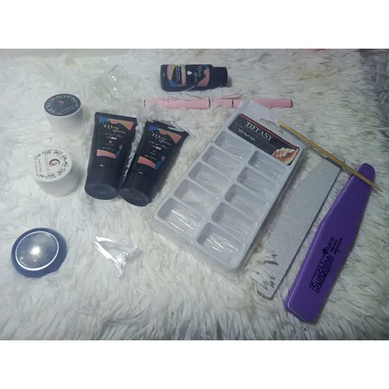 Kit Polygel Sistema De Uñas En Gel Manicura