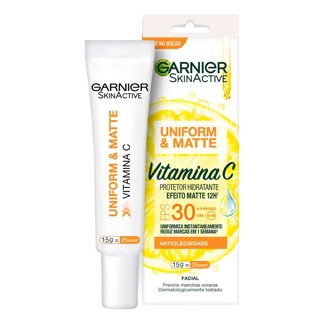 Garnier SkinActive Uniform & Matte com Vitamina C