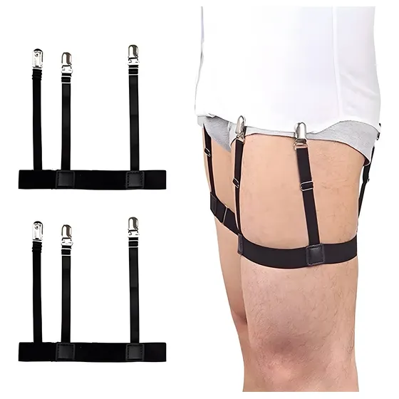 Sujetadores Tirantes Elásticos Para Camisas Ajustable 2und