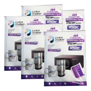 Papel Para Sublimar Color Make A4 500 Hojas Estandar Papel Para Sublimar Color Make A4 500 Hojas Estandar