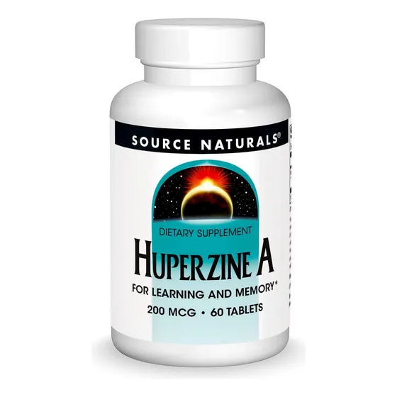Huperzina A De Supplement Source Naturals, 200 Mcg, 60 Compr