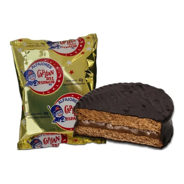 Alfajor Capitan Del Espacio Simple Caja Por 36 Unidades