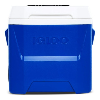 Hielera Igloo Con Llantas 16qt, 15 Litros, 24 Latas, Azul Hielera Igloo Con Llantas 16qt, 15 Litros, 24 Latas, Azul