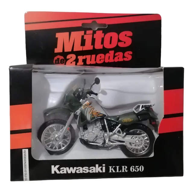 Miniatura Welly Kawasaki Klr 650 Mitos De 2 Ruedas