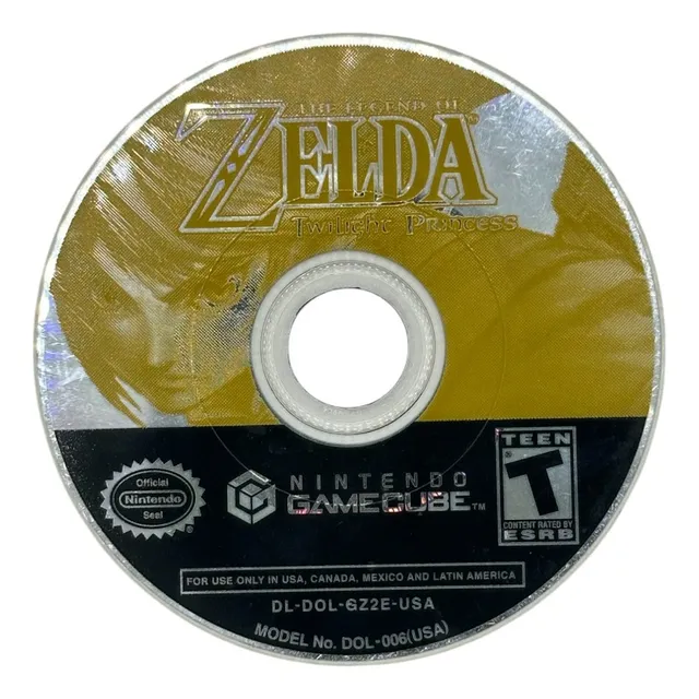 Zelda Twilight Princess - Gamecube (Reacondicionado)