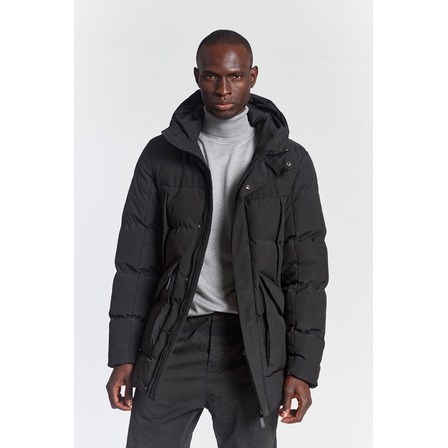 Campera Parka Hombre Negra Invierno Impermeable Importada Campera Parka Hombre Negra Invierno Impermeable Importada