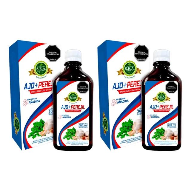 2 X Ajo + Perejil X 360ml - Unidad a $18250