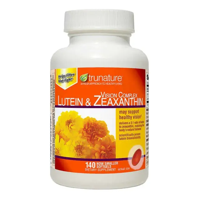Luteína Y Zeaxantina Trunature  140 Cápsulas De Gel.