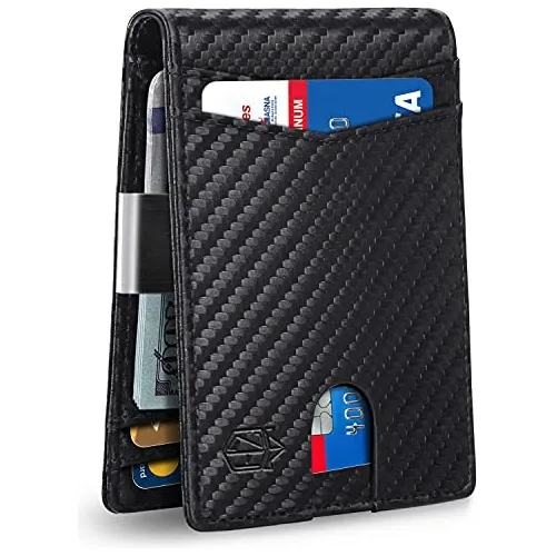 Billetera Delgada Para Hombre De Mayor Capacidad