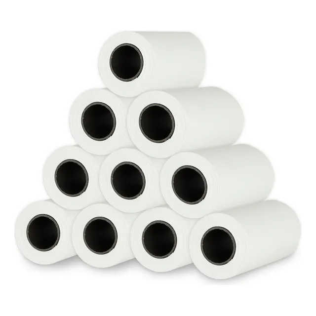 Rollos Papel Termico 10 Pz Camara Digital Shimy 84132 57mm