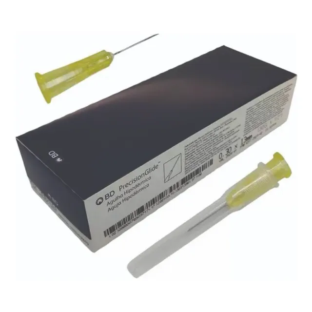 Aguja HiPodérmica Bd 30g X 1/2 13 X 3 Mesoterapia X 100