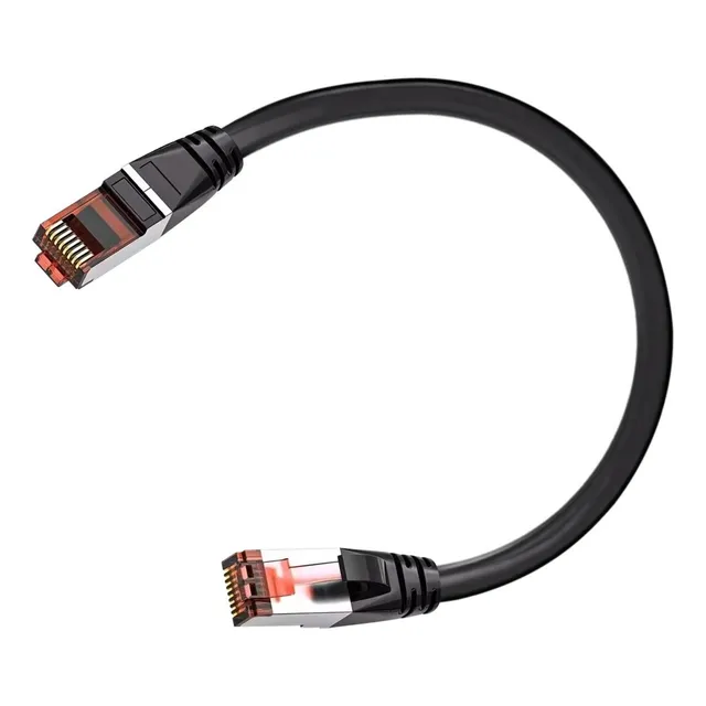 Cable Red Poe, Mxehc-006, 10pzas, 0.25m, Negro, 1gbps, Cat6