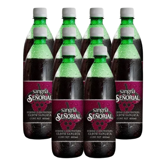 Refresco Sangria Señorial Pet 600 Ml 12 Pack (12 Piezas)