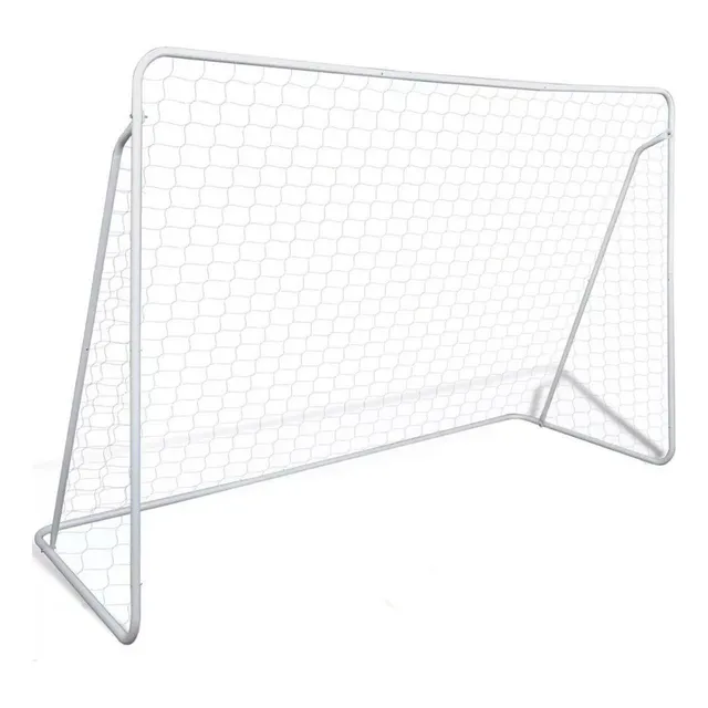 Arco De Fútbol Metal Grande Desmontable P/ Niño + Red El Rey