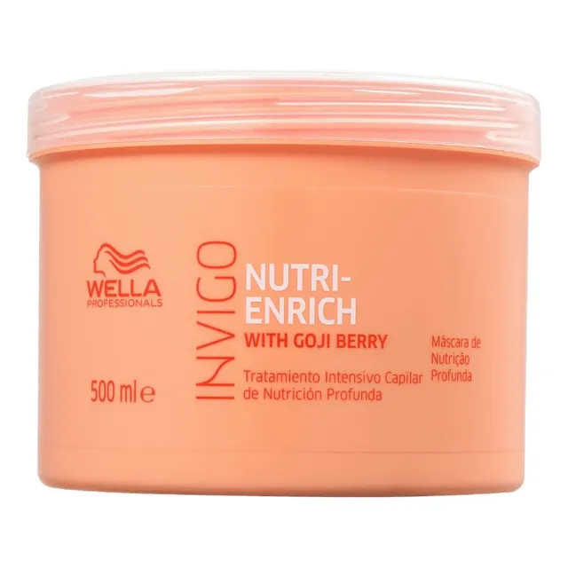 Wella Invigo Nutri Enrich Máscara De Nutrição 500ml