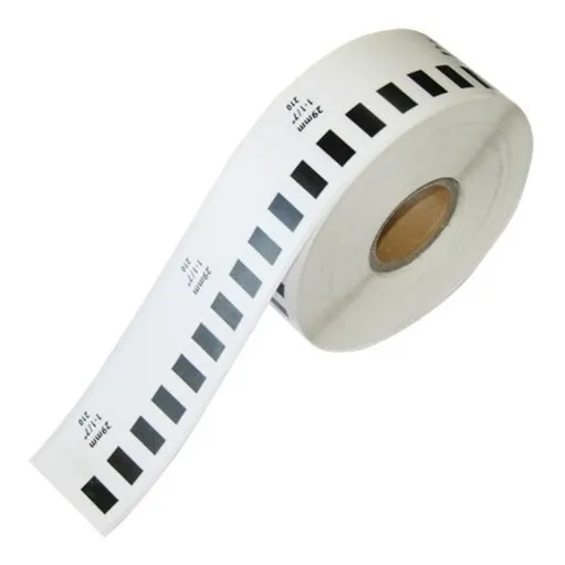 100 Rollos De Etiqueta Continua Brother Dk2210 29mm Facturad
