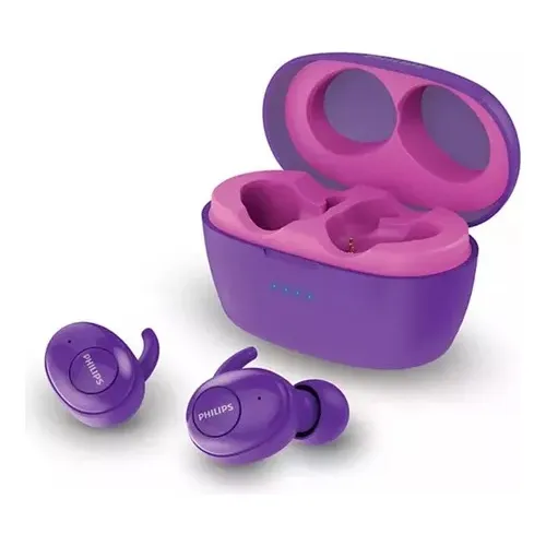 Audífonos Inalámbricos True Wireless Philips TAT3215PP/00 Bluetooth, Manos Libres, Color Violeta