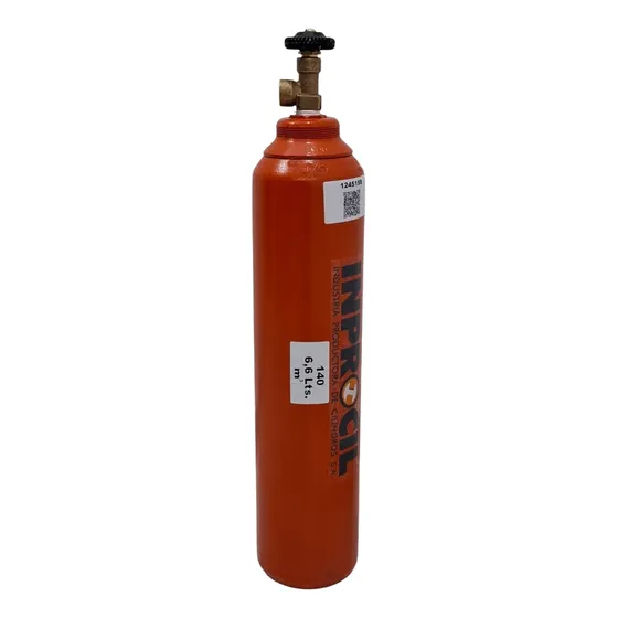 Tubo Cilindro Argon 1m3 Tig Iram Sin Manometros Ip