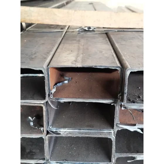 Tubería Rectangular 120x60 De Hierro