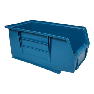 Gaveta De Plástico Apilable, #3. 16cm X 27cm X 12cm, 20 Pzas Color Azul Gaveta De Plástico Apilable, #3. 16cm X 27cm X 12cm, 20 Pzas Color Azul