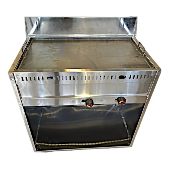Asador De Carne Y Arepas A Gas Para Negocio Plancha Grande