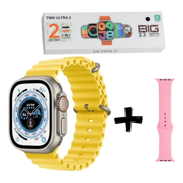 Reloj Inteligente Smartwatch T900 Ultra 2 Big 2.3 Serie 9