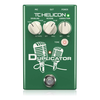 Tc Helicon Duplicator Efectos Vocales Ultra Simples Stompbox Tc Helicon Duplicator Efectos Vocales Ultra Simples Stompbox