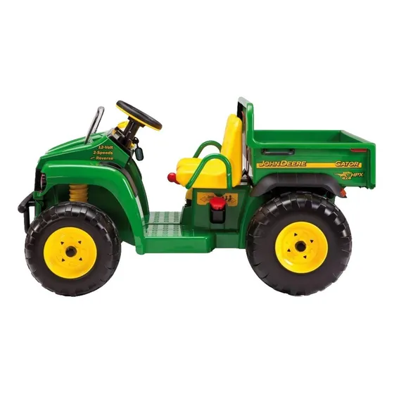 Trator Elétrico John Deere Gator Hpx 12v Peg Perego