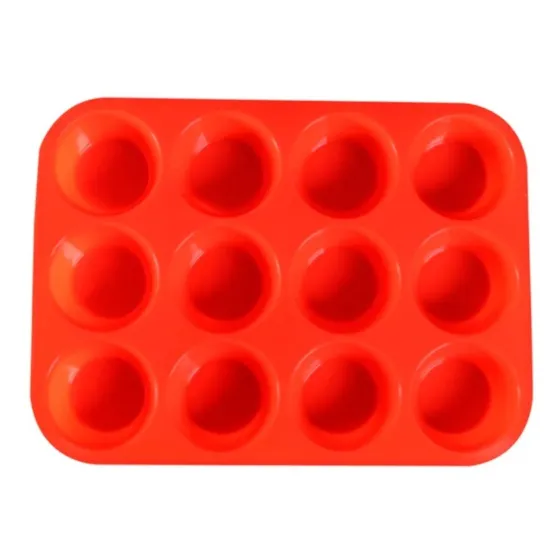 Molde Silicona Para Muffins Repostería - Pastelería