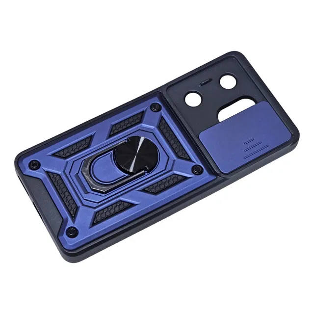 Funda Armor Anillo Antishock Con Protector Camara Deslizable