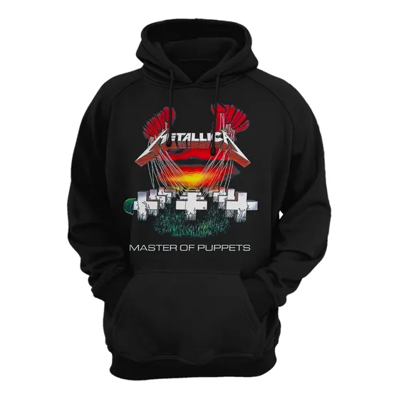 Sudadera Metallica, Unisex Con Capucha Y Cangurera 11