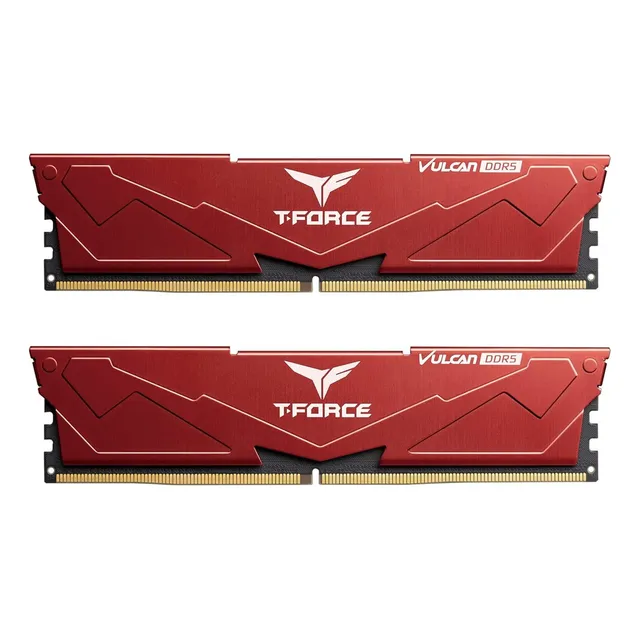 Kit Memoria Ram Team Group T-force Ddr5 5200mhz 2x16gb Rojo