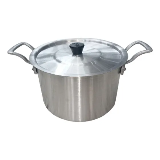 Olla Familiar Zenit De Aluminio /4 Litros/con Tapa/zen-fam-4