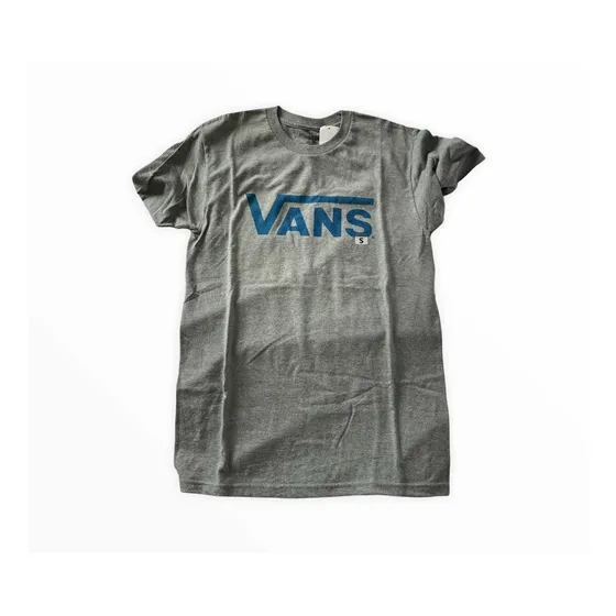 Franela Nueva Marca Vans Color Gris Talla S Hombre