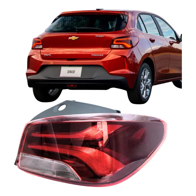 Lanterna Traseira Onix 20 2021 2022 2023 2024 Hatch Sem Led
