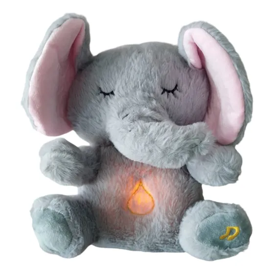 Peluche Stitch Con Luz Música Respira Y Mueve Las Orejas