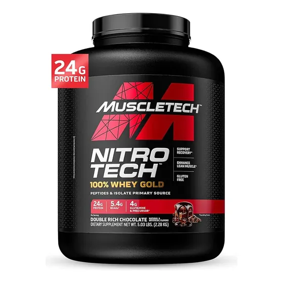 Proteina Muscletech Whey Gold 5 Lbs Sabores Dentro