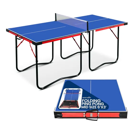 Mesa Ping Pong Mediana Premium Serenelife Slppngpo11