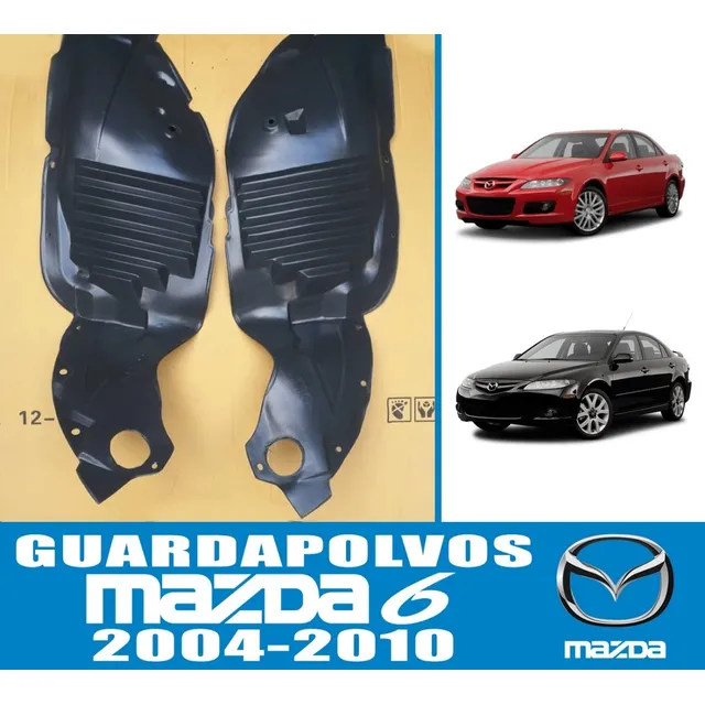 Guardabarro Mazda 6 2004 Al 2010 Izquierdo -derecho