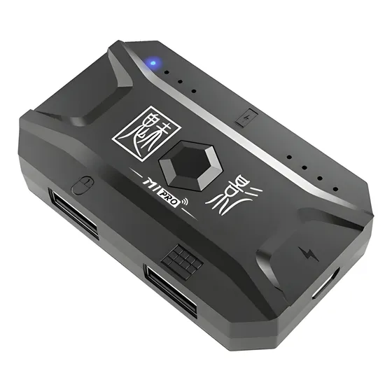 Adaptador P/ Celular Com Conversor De Teclado E Mouse