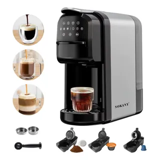 Måquina De Café Multifuncional 3em1 Pó Cåpsulas Capuccino Måquina De Café Multifuncional 3em1 Pó Cåpsulas Capuccino