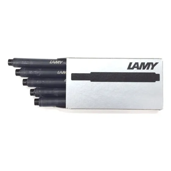 Cartucho de tinta Lamy - Negro - Caja con 5 unidades. Cartucho de tinta