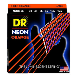 Dr Strings Hi-def Neon Bass Guitar Strings (nob6-30) Dr Strings Hi-def Neon Bass Guitar Strings (nob6-30)