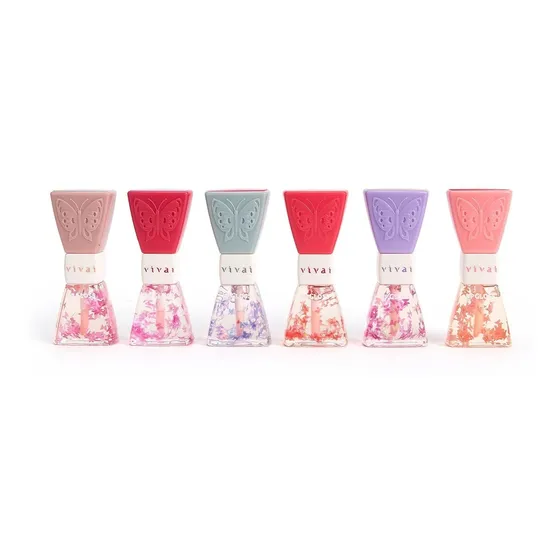 Kit C/12 Unid Lip Gloss Labial Lacinho Vivai Atacado Revenda